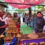 कलेक्टर पद्मिनी भोई साहू ने शिल्पग्राम बैगीनडीह का किया निरीक्षण महिला शिल्पकारों को बिहान से जोड़ने के दिए निर्देश